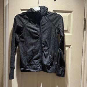 Charcoal Gray Full-Zip Hoodie